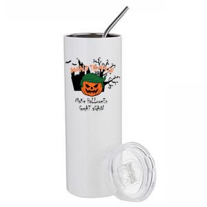 Donald Trump Make Halloween Great Again Stainless Steel Tumbler