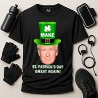 Donald Trump Make St. Patrick's Day Great Again Cooling Performance Crew T-Shirt