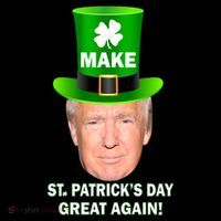Donald Trump Make St. Patrick's Day Great Again Apron