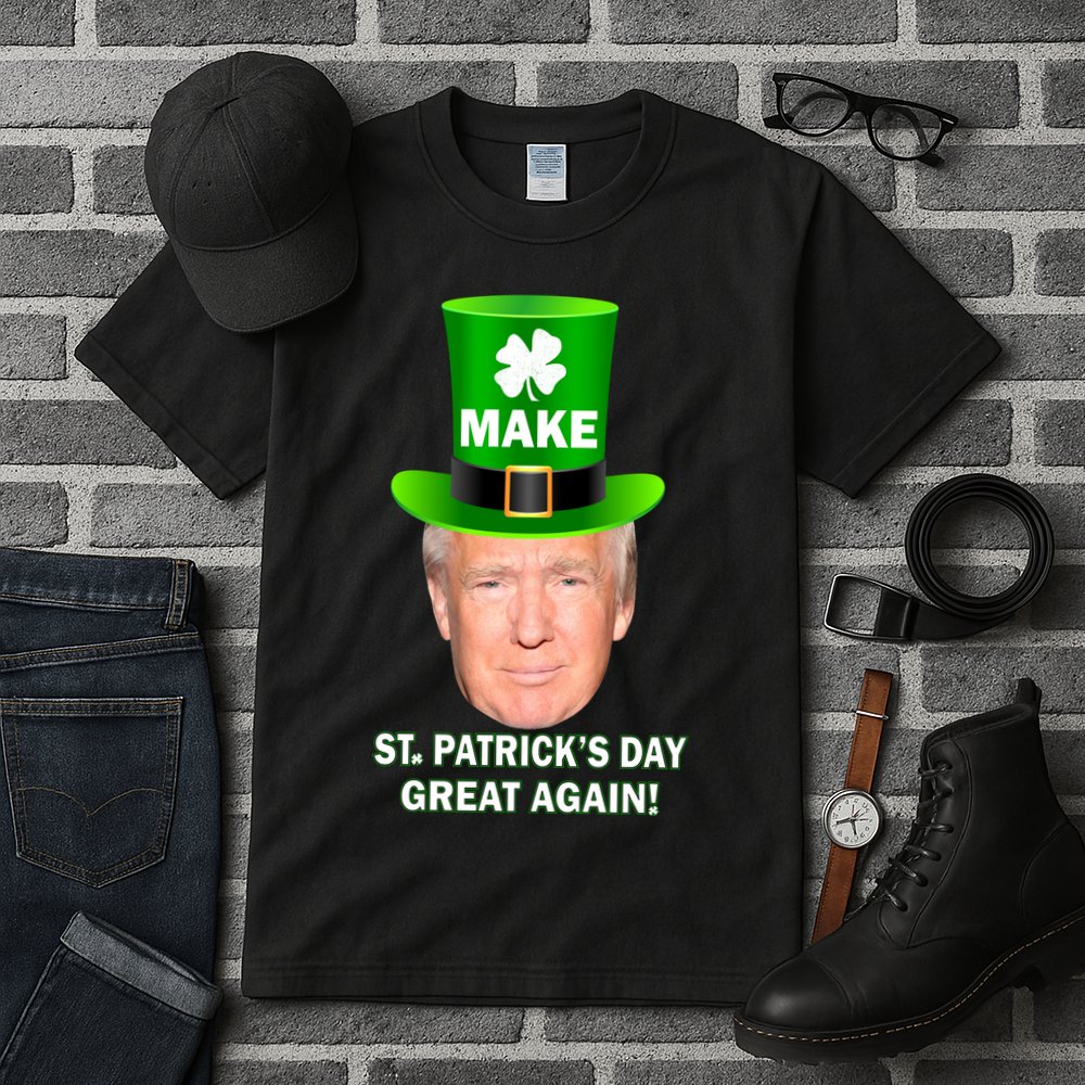 Donald Trump Make St. Patrick's Day Great Again Tall T-Shirt