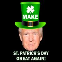 Donald Trump Make St. Patrick's Day Great Again Backpack
