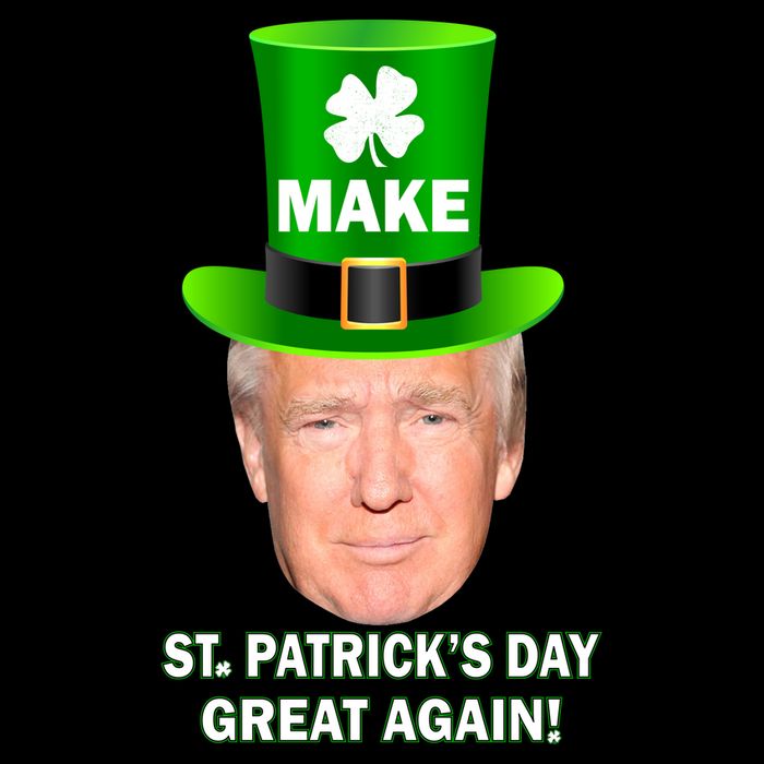 Donald Trump Make St. Patrick's Day Great Again Backpack