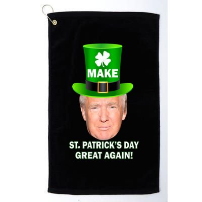 Donald Trump Make St. Patrick's Day Great Again Golf Towel