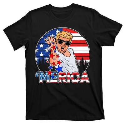 Donald Trump Merica Salt Bae T-Shirt