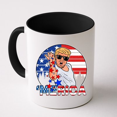 Donald Trump Merica Salt Bae Mug