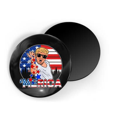 Donald Trump Merica Salt Bae Magnet