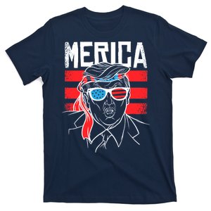 Donald Trump Merica USA Flag America T-Shirt