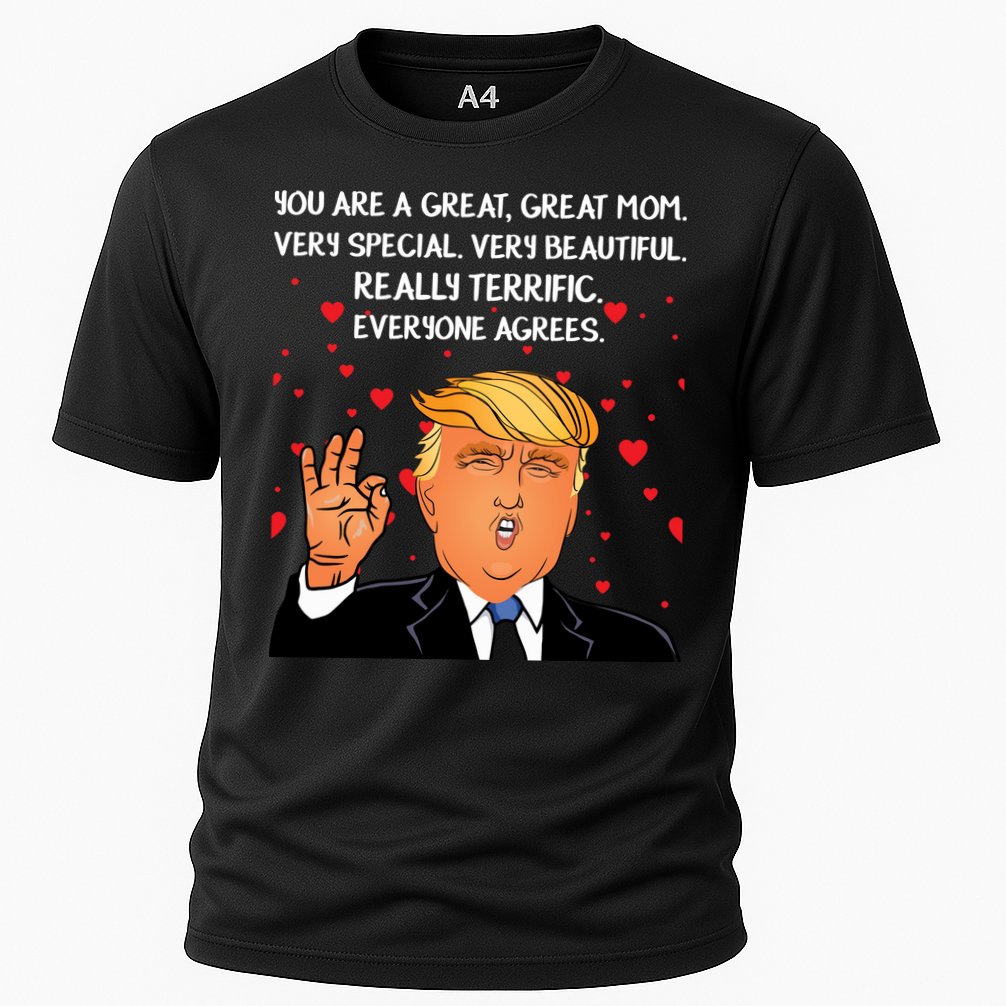 Donald Trump Mother-s Day Cooling Performance Crew T-Shirt