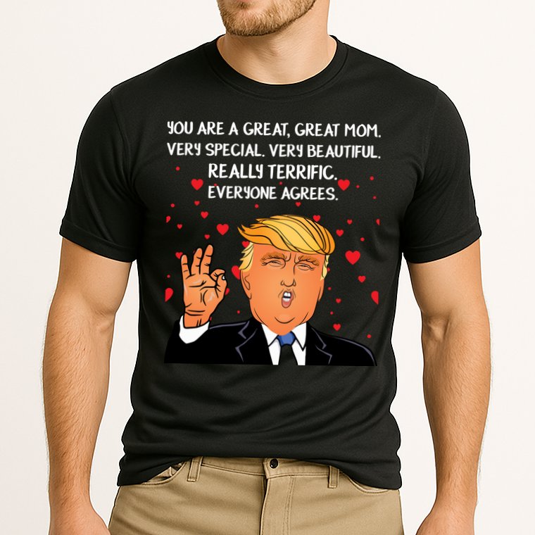 Donald Trump Mother-s Day Cooling Performance Crew T-Shirt