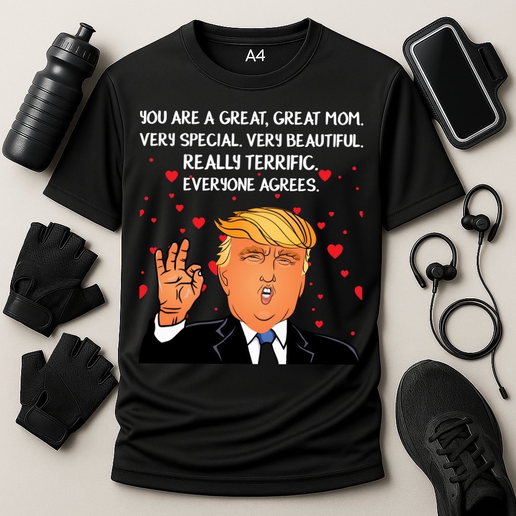 Donald Trump Mother-s Day Cooling Performance Crew T-Shirt