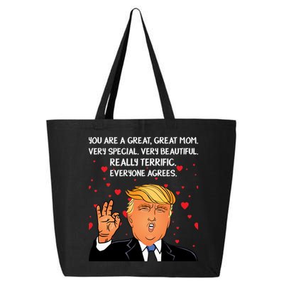 Donald Trump Mother-s Day 25L Jumbo Tote