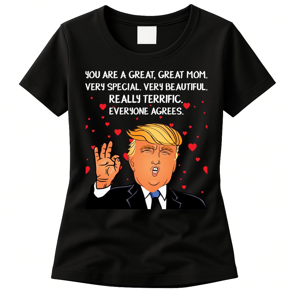 Donald Trump Mother-s Day Womens T-Shirt