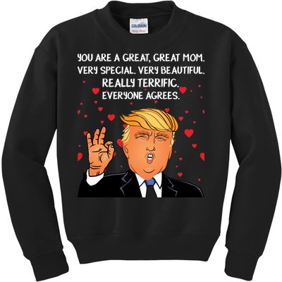 Donald Trump Mother-s Day Kids Sweatshirt