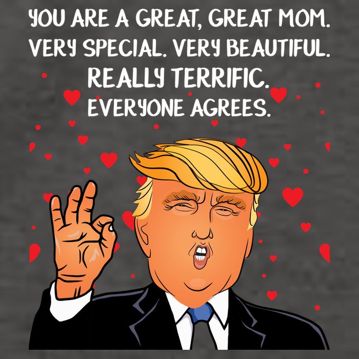 Donald Trump Mother-s Day Vector Backpack