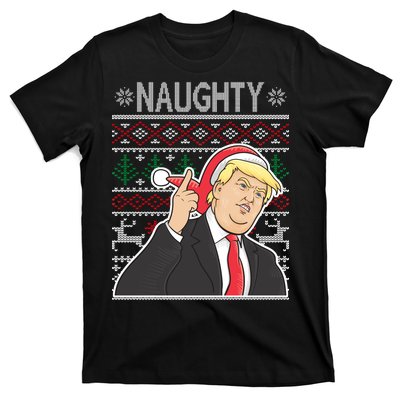 Donald Trump Naughty Ugly Christmas T-Shirt