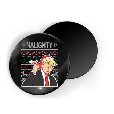 Donald Trump Naughty Ugly Christmas Magnet