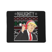 Donald Trump Naughty Ugly Christmas Mousepad