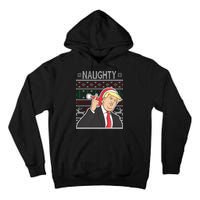 Donald Trump Naughty Ugly Christmas Tall Hoodie