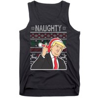 Donald Trump Naughty Ugly Christmas Tank Top