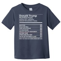 Donald Trump Nutrition Facts Toddler T-Shirt