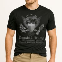 Donald Trump Presidential Seal USA 45th President Logo Performance Shirt