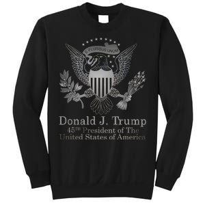 Donald Trump Presidential Seal USA 45th President Logo Sweatshirt