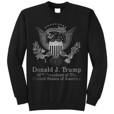 Donald Trump Presidential Seal USA 45th President Logo Sweatshirt