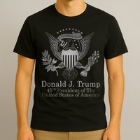 Donald Trump Presidential Seal USA 45th President Logo T-Shirt