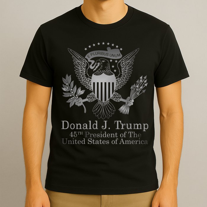 Donald Trump Presidential Seal USA 45th President Logo T-Shirt