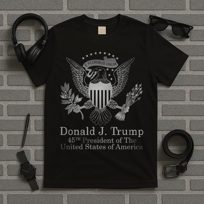 Donald Trump Presidential Seal USA 45th President Logo T-Shirt