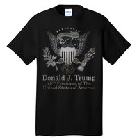 Donald Trump Presidential Seal USA 45th President Logo Tall T-Shirt