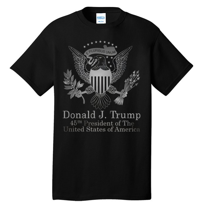 Donald Trump Presidential Seal USA 45th President Logo Tall T-Shirt