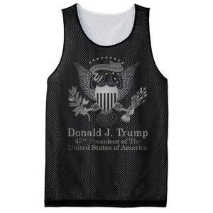 Donald Trump Presidential Seal USA 45th President Logo Mesh Reversible Basketball Jersey Tank