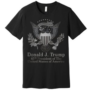 Donald Trump Presidential Seal USA 45th President Logo Premium T-Shirt