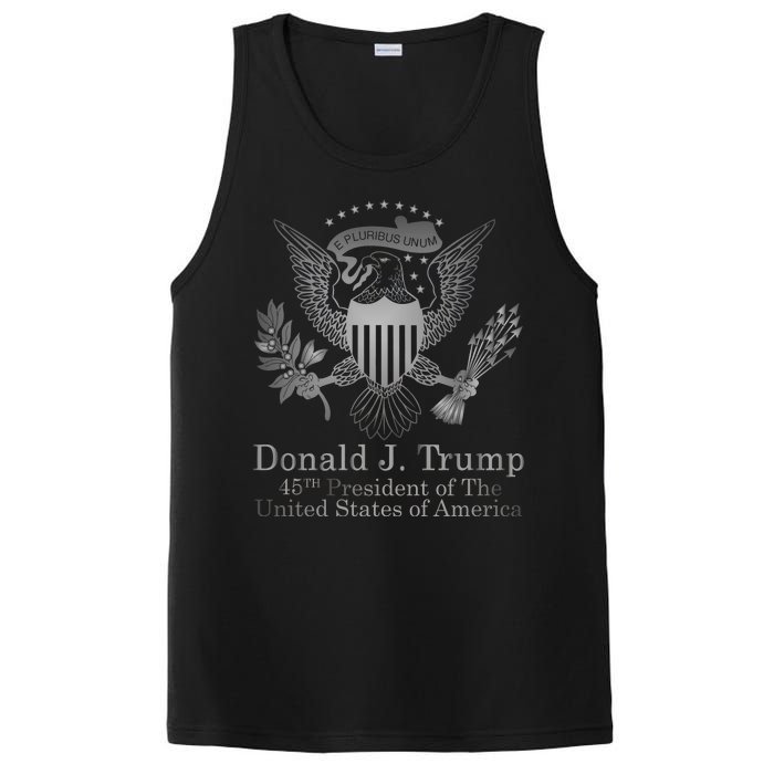 Donald Trump Presidential Seal USA 45th President Logo PosiCharge Competitor Tank