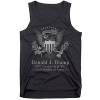 Donald Trump Presidential Seal USA 45th President Logo Tank Top
