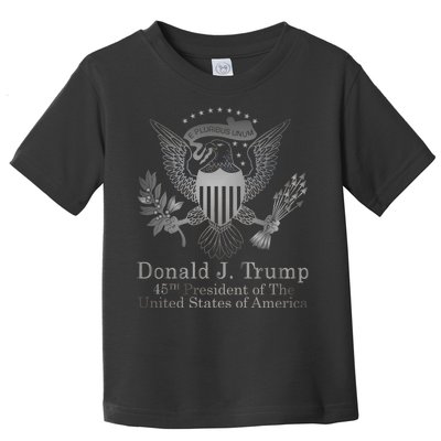 Donald Trump Presidential Seal USA 45th President Logo Toddler T-Shirt