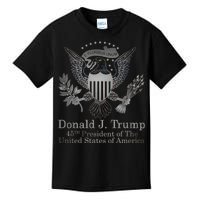 Donald Trump Presidential Seal USA 45th President Logo Kids T-Shirt