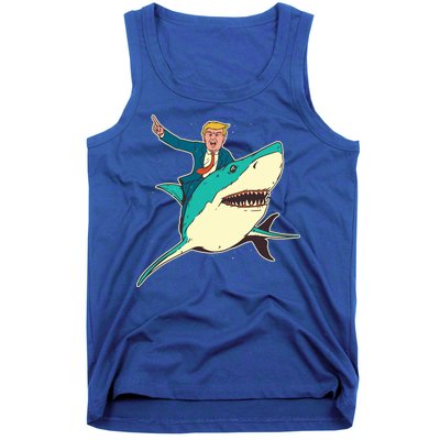 Donald Trump Riding Shark Tank Top