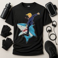 Donald Trump Shark President Performance Shirt