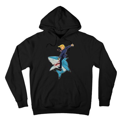 Donald Trump Shark President Hoodie