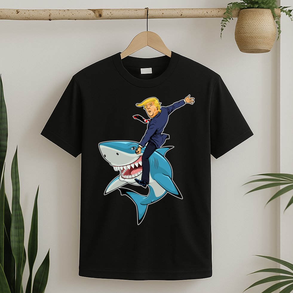 Donald Trump Shark President T-Shirt
