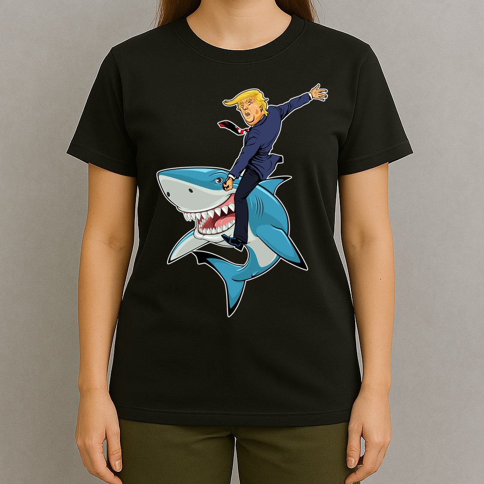 Donald Trump Shark President T-Shirt