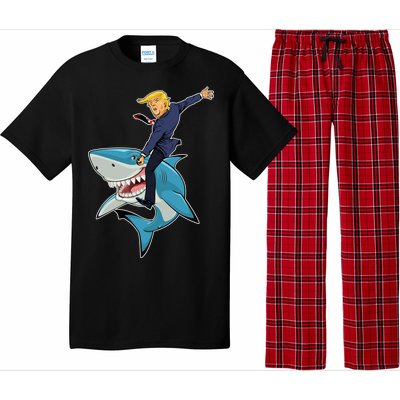 Donald Trump Shark President Pajama Set