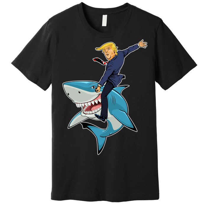 Donald Trump Shark President Premium T-Shirt