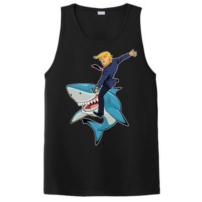 Donald Trump Shark President PosiCharge Competitor Tank