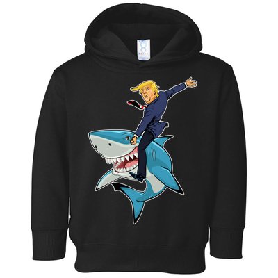 Donald Trump Shark President Toddler Hoodie