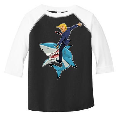 Donald Trump Shark President Toddler Fine Jersey T-Shirt