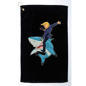 Donald Trump Shark President Platinum Collection Golf Towel