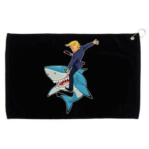 Donald Trump Shark President Grommeted Golf Towel